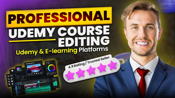 edit your udemy course videos