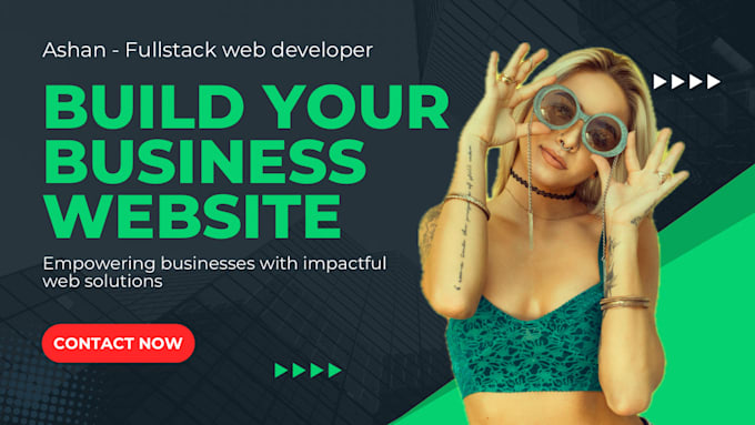 create a professional website for your small business