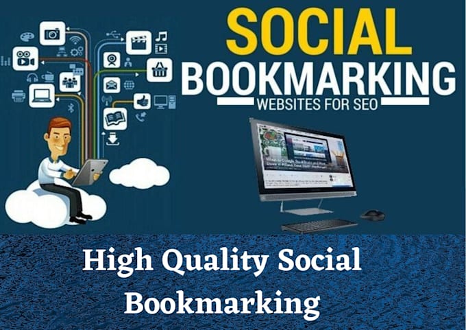 make 300 highly da social bookmark for you
