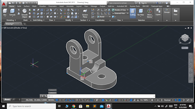 Do 3d and 2d cad designs by Malikali6900 Fiverr