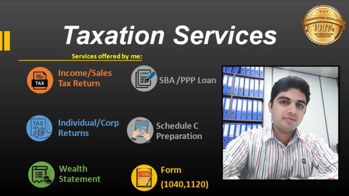 provide you USA tax returns eidl, ppp,sba loan services