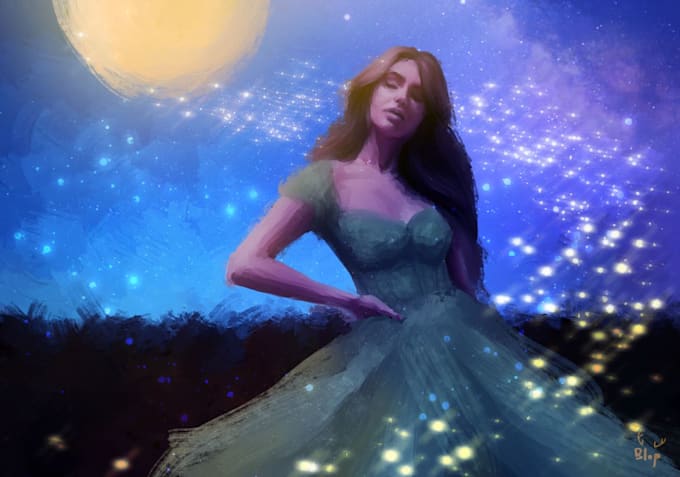 Draw Some Magic Illustrations For The Sparkles By Monocromie This is where the magic begins! fiverr