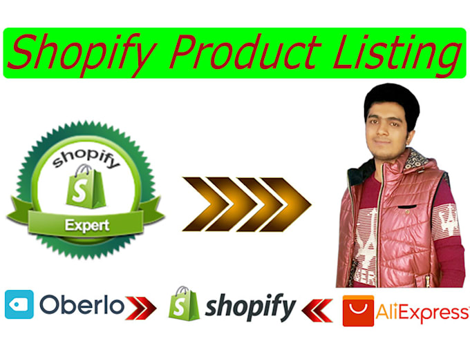 do shopify product listing and data entry