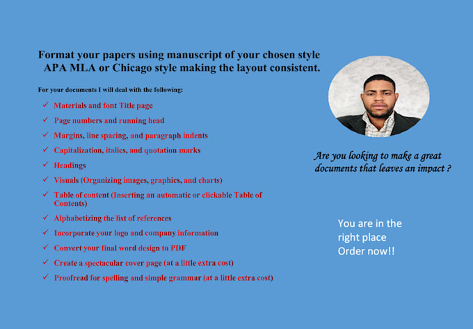 format your document using documentation styles apa,mla