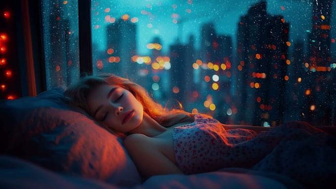 make spiritual angelic music videos for sleep and healing