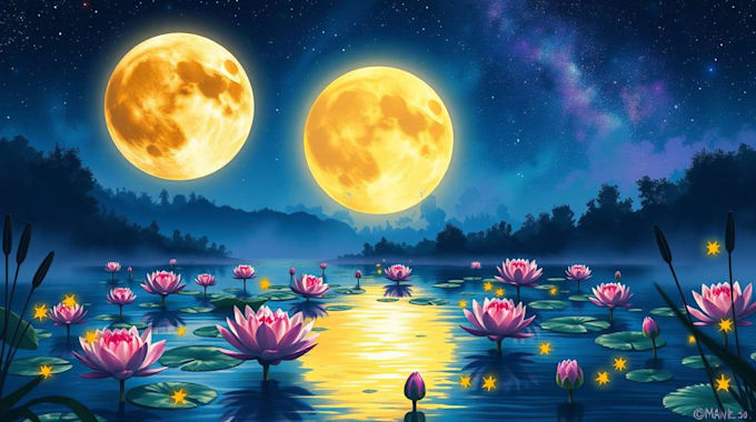 create relaxing music videos for sleep, meditation