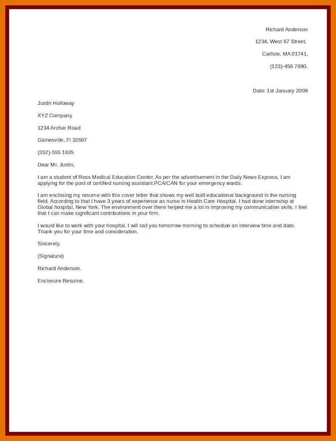 Write your cover letter in english by Nashmian | Fiverr