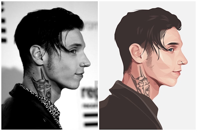 create amazing smooth cartoon portrait from your photo