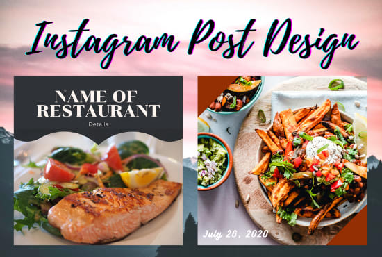 Design amazing instagram posts by Choapeikee | Fiverr
