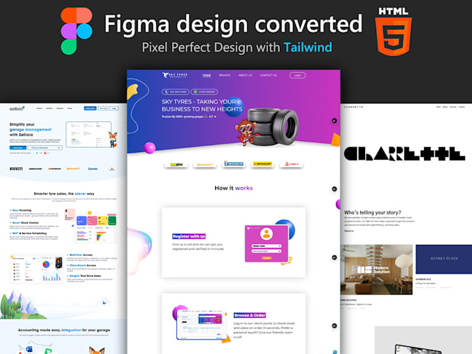 be your frontend web developer with figma to HTML, tailwind CSS