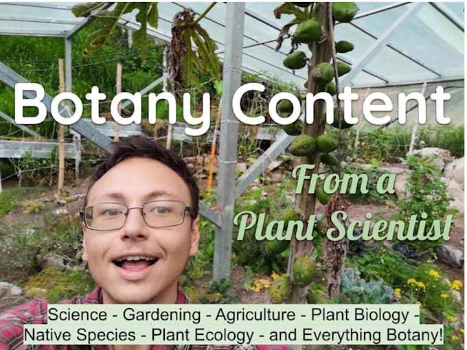 Hot Deals! I will write botany or plant science related content