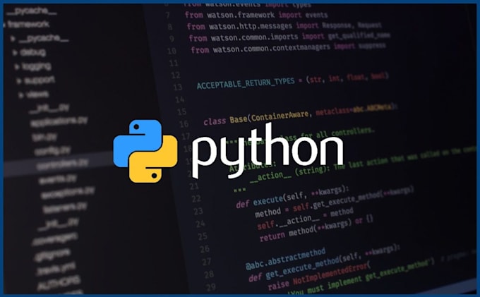 develop your python scripts, projects and assignments