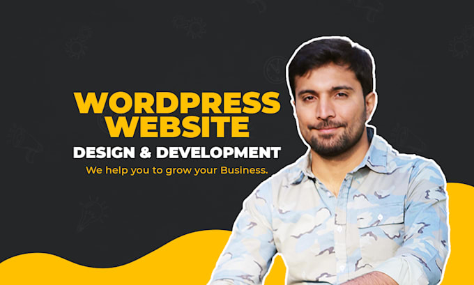 design and develop a professional wordpress website