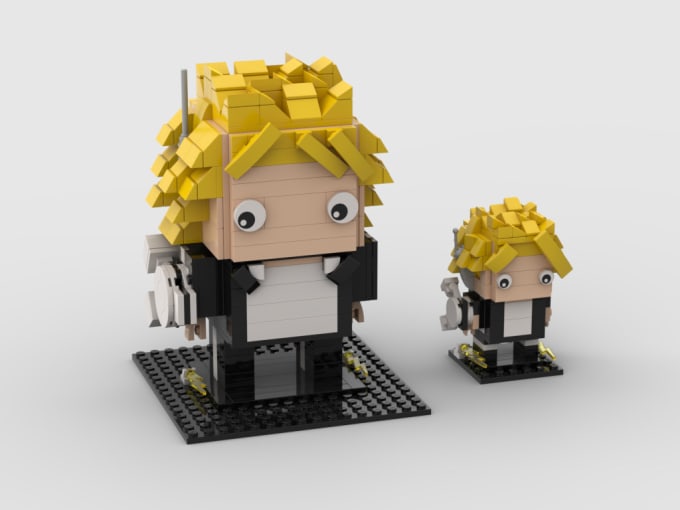 Design you custom lego brickheadz by Guygabizon