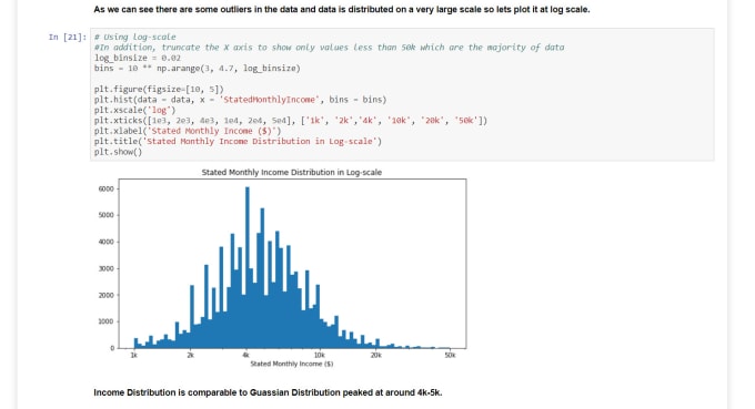Do data analysis, viz in jupyter notebook using python by Stardust ...