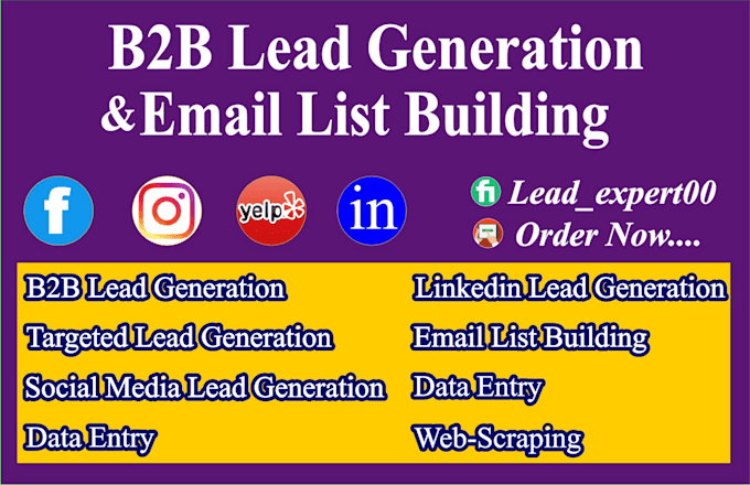 do targeted b2b lead generation and prospect list building