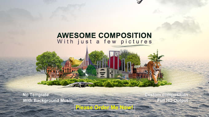 make parallax slideshow by your photos