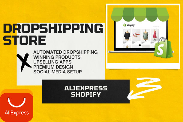 create shopify aliexpress dropshipping store