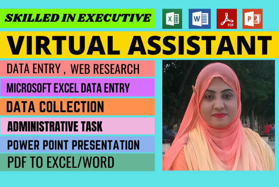 be decent executive virtual assistant for administrative job
