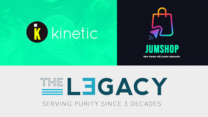 create modern, minimalist, creative and unique logo for your business
