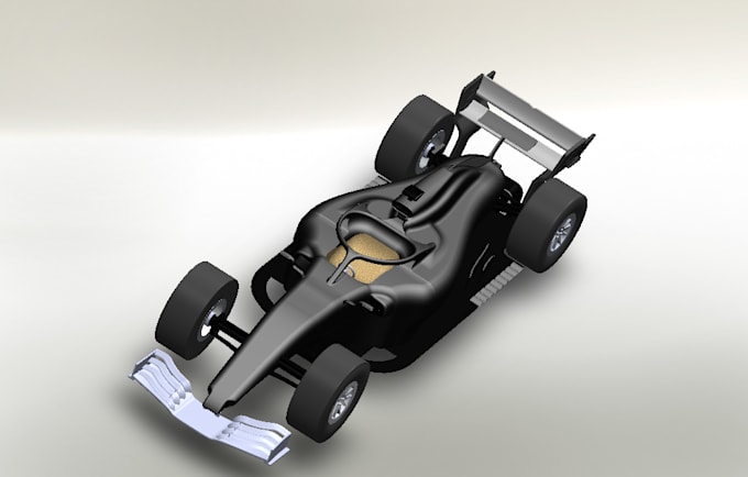 design and render car model for 3d printing and games