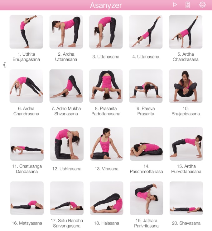 Create a personal yoga program for you by Yahubova