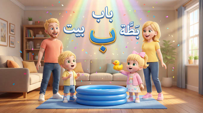 make 3d animated kids nursery rhymes animation
