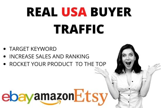 feed real store promotion traffic for etsy ebay amazon