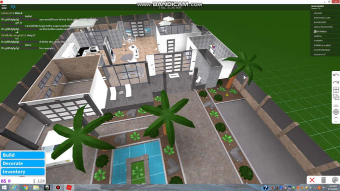 Build a roblox bloxburg house for you by Itzzcharlotte | Fiverr