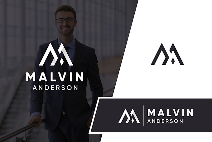 design monogram logo or initial letter for personal branding