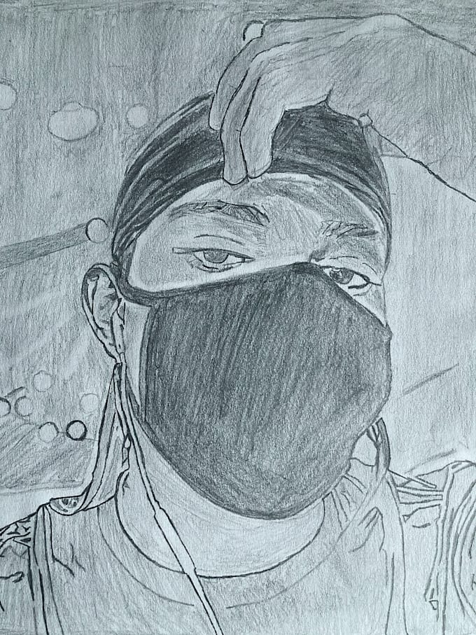 turn your selfies into drawings
