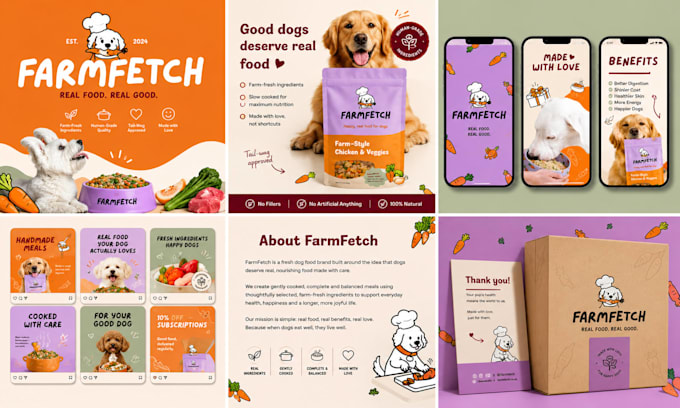 create premium brand guidelines and brand book design