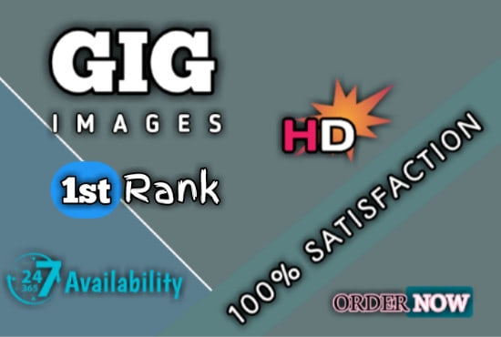 design fiverr gig image, thumbnail designs