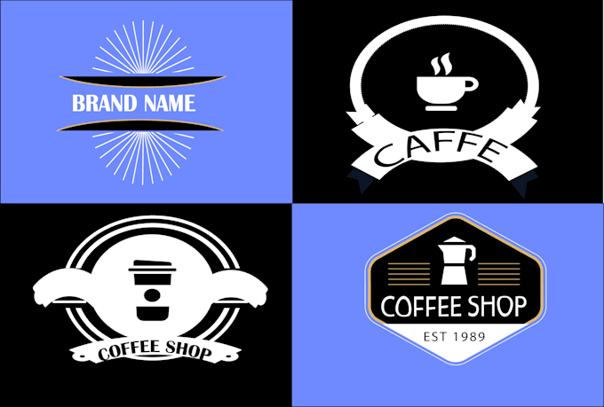 design modern unique vintage and retro logo
