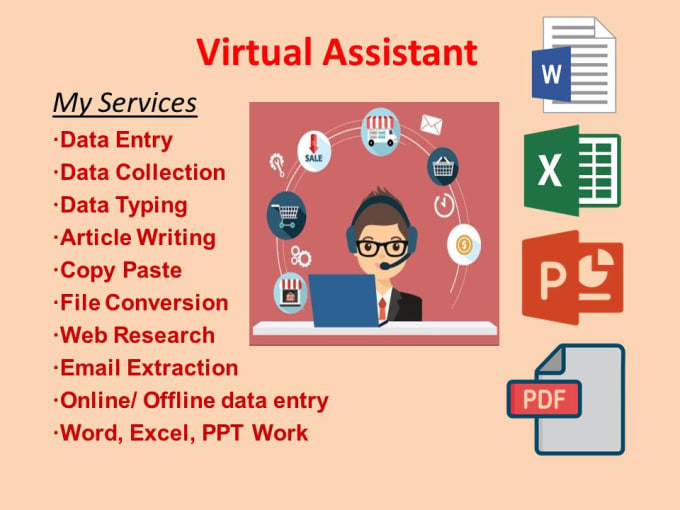 be your virtual assistant in ms excel word powerpoint tasks and analysis