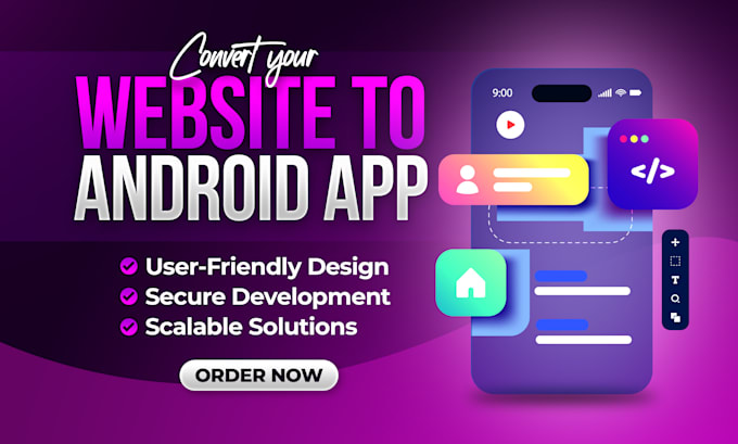 convert your website to android webview app