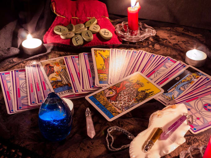 Do accurate tarot and relationship readings for you by Ginareader | Fiverr