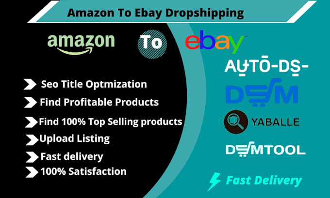 do amazon to ebay dropshipping listing