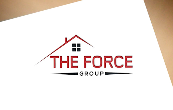 do real estate, property, and construction logo design