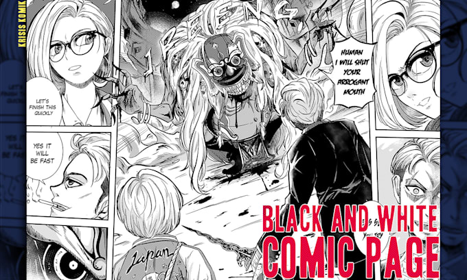 draw a comic or manga for you