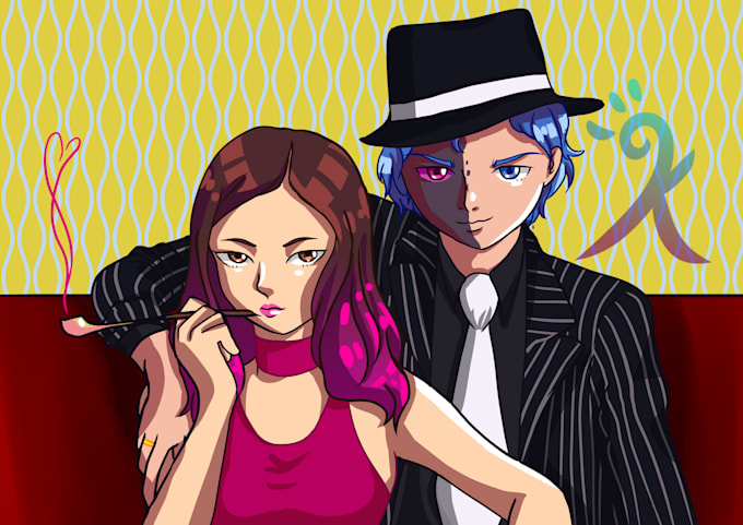 draw couples in my art style