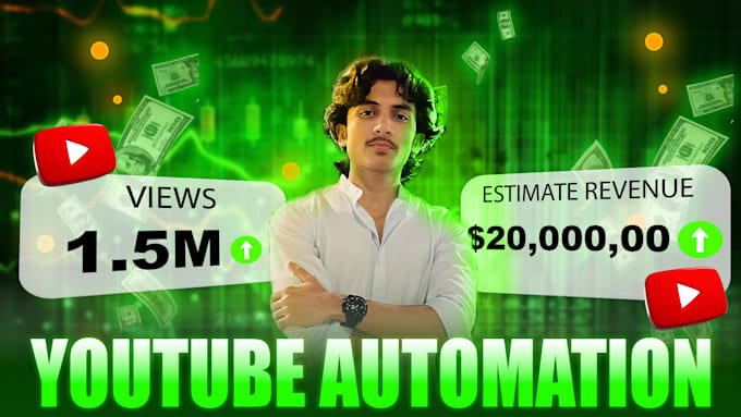 create, monetize, faceless youtube automation channel