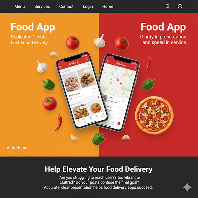 build a complete food delivery app with real time tracking