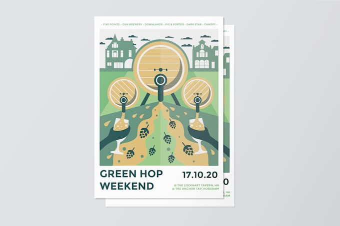 Vector Based Poster Design Design a stunning bespoke vector illlustrated poster by Jasmineking403 ...