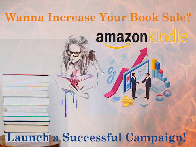 launch a studied KDP ads campaign on amazon for your kindle and paperback PPC