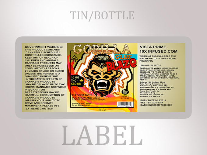 design labels and packaging