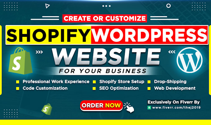 build responsive wordpress and shopify to increase traffic and conversions
