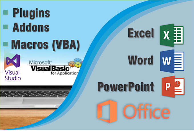 create add in and macro for excel and powerpoint