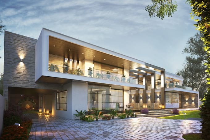 3d modeling home design rendering