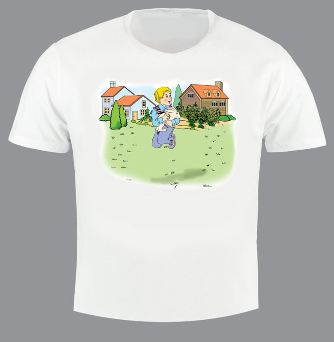 create mind blowing design for t shirt